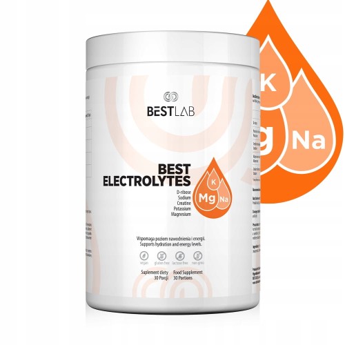 BEST LAB BestElectrolytes Elektrolity Nawodnienie 225g