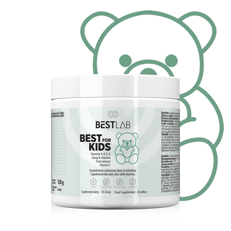 BEST LAB BestForKids dla dzieci na odporność 30 żelek
