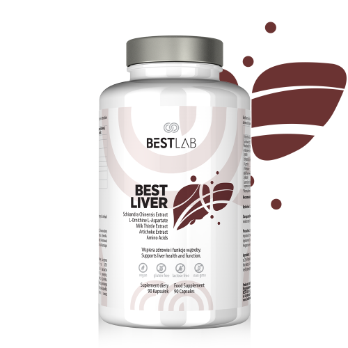 BEST LAB BestLiver wspiera regenerację i funkcje wątroby 90