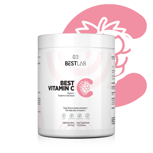 BEST LAB BestVitaminC odporność Energia 195 gram